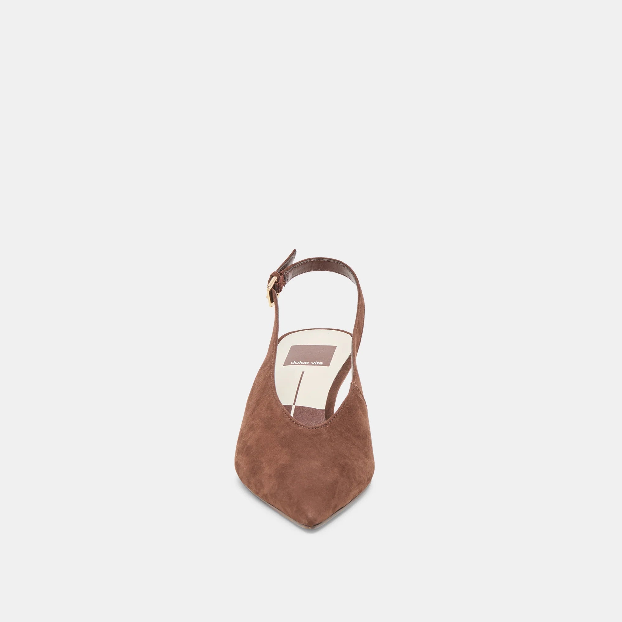 Dolce Vita Alenna Heels - Dark Brown Suede