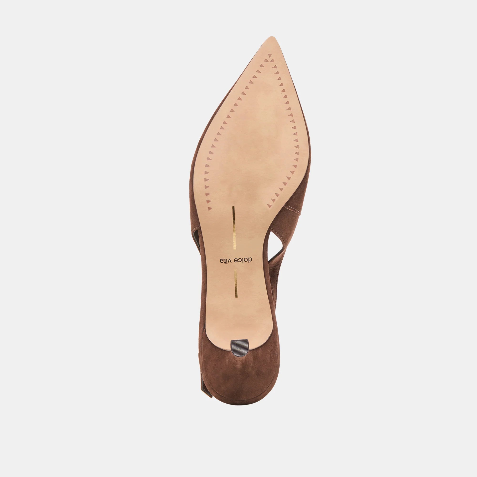 Dolce Vita Alenna Heels - Dark Brown Suede
