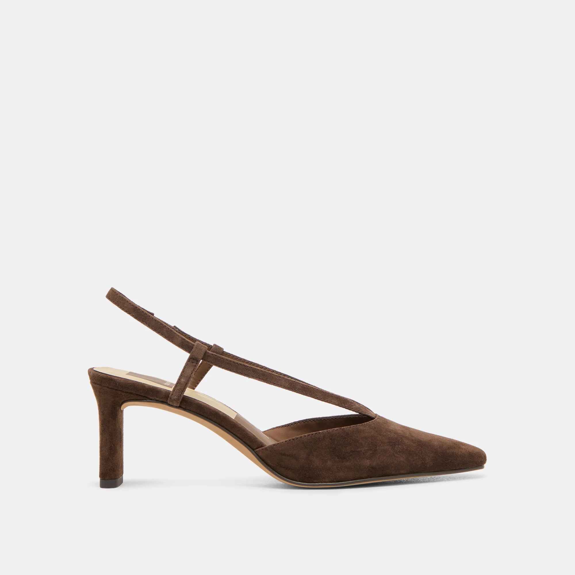 Dolce Vita Ginay Heels - Dark Brown Suede