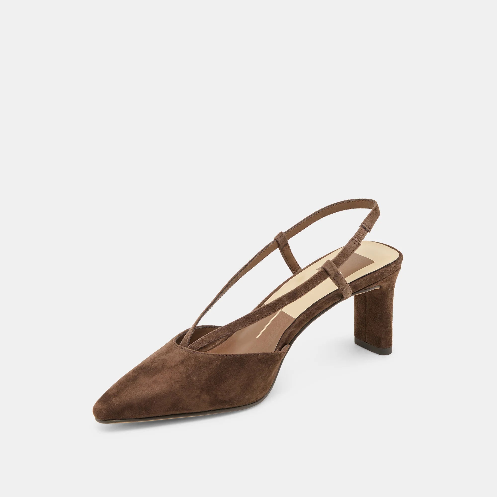 Dolce Vita Ginay Heels - Dark Brown Suede