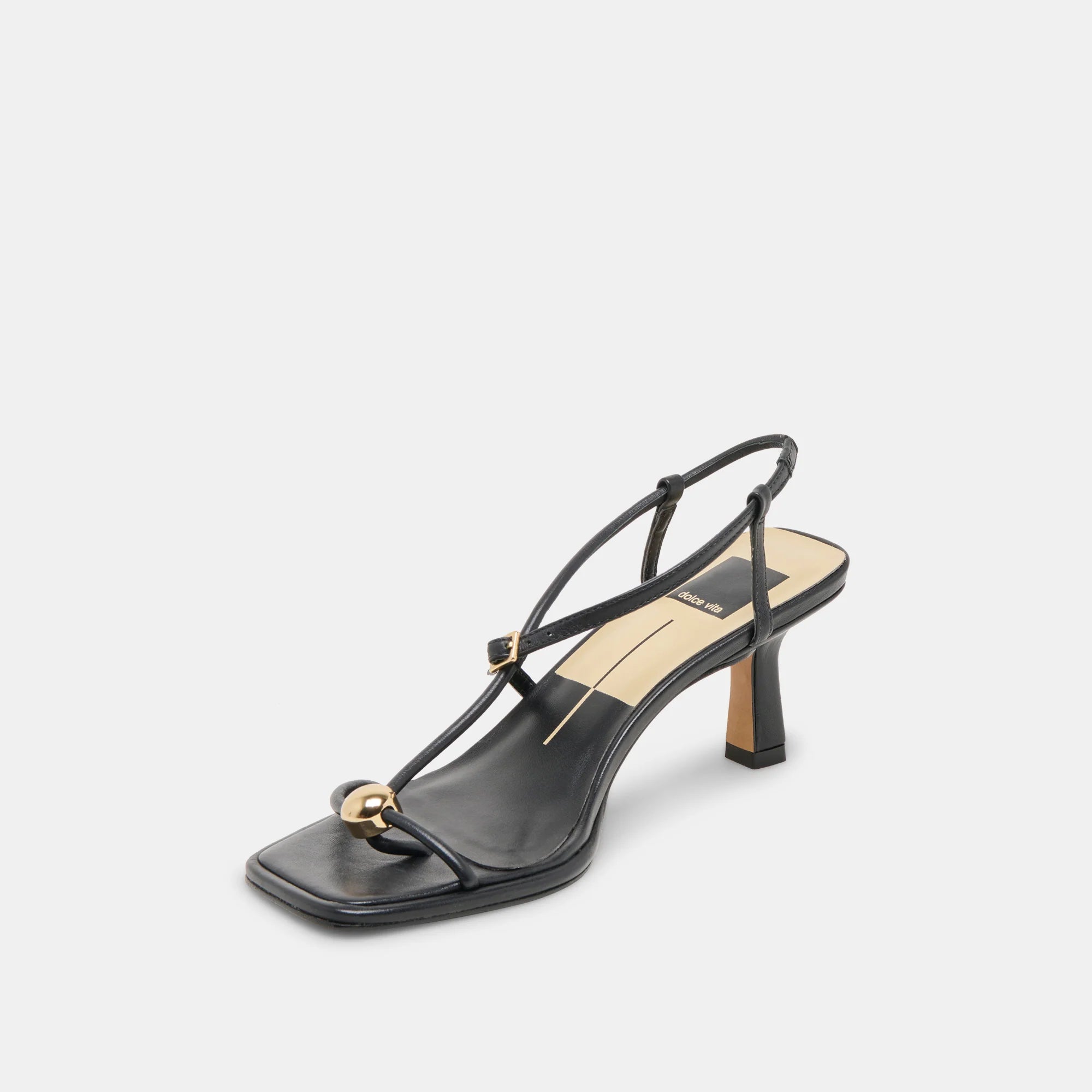 Dolce Vita Mylee Heels - Black Leather