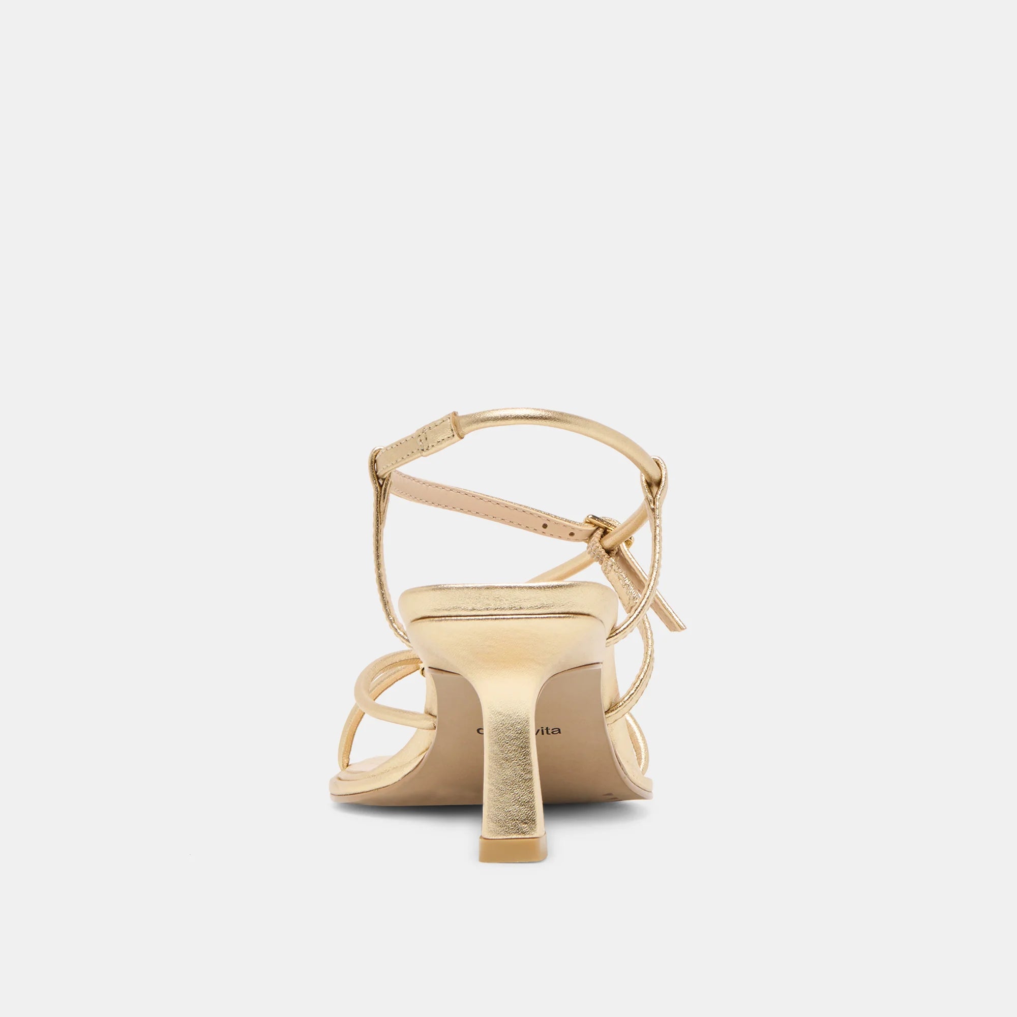Dolce Vita Mylee Heels - Gold Leather