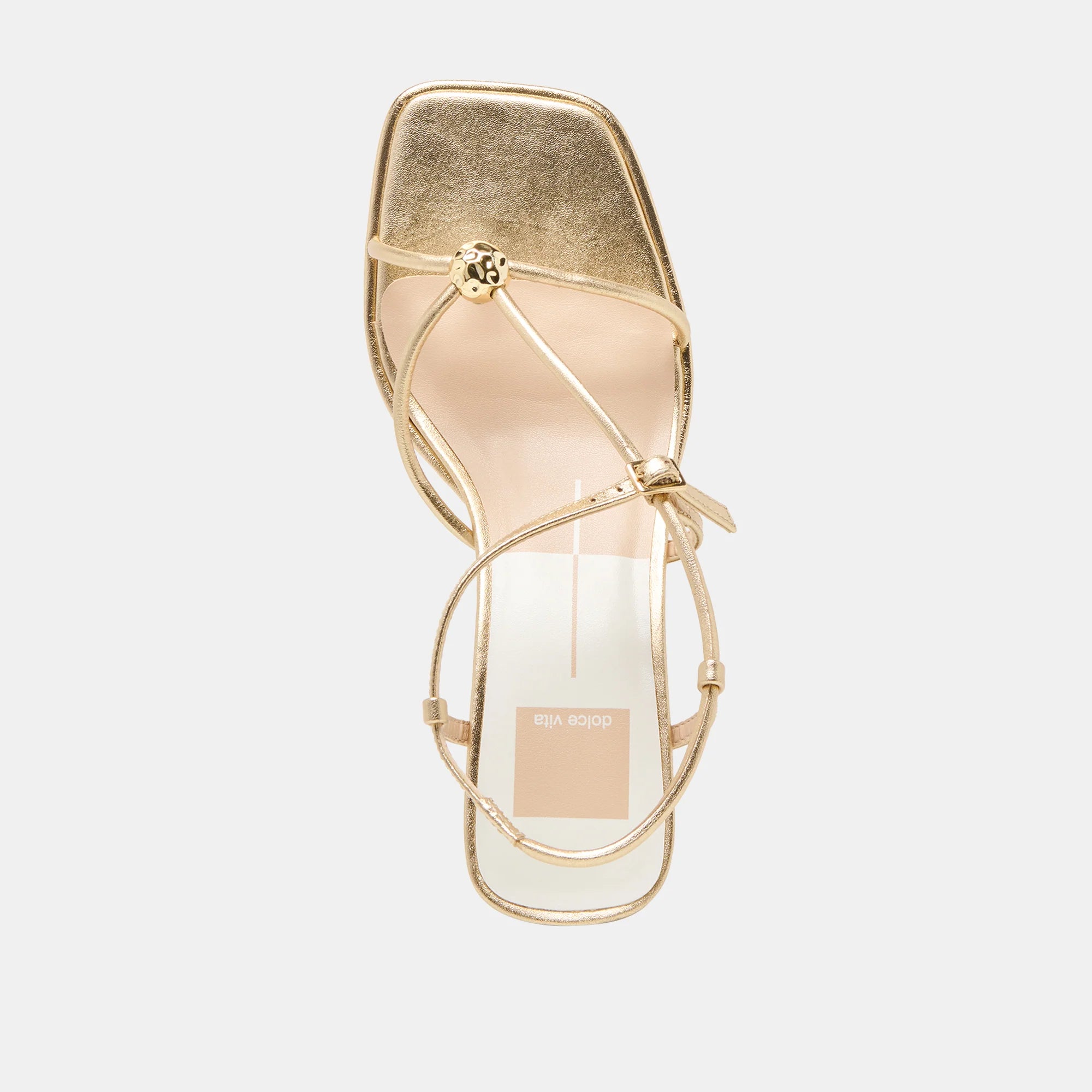 Dolce Vita Mylee Heels - Gold Leather
