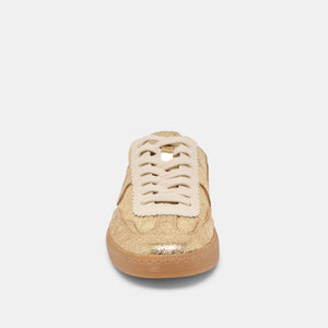 Dolce Vita Notice Slide - Gold Leather