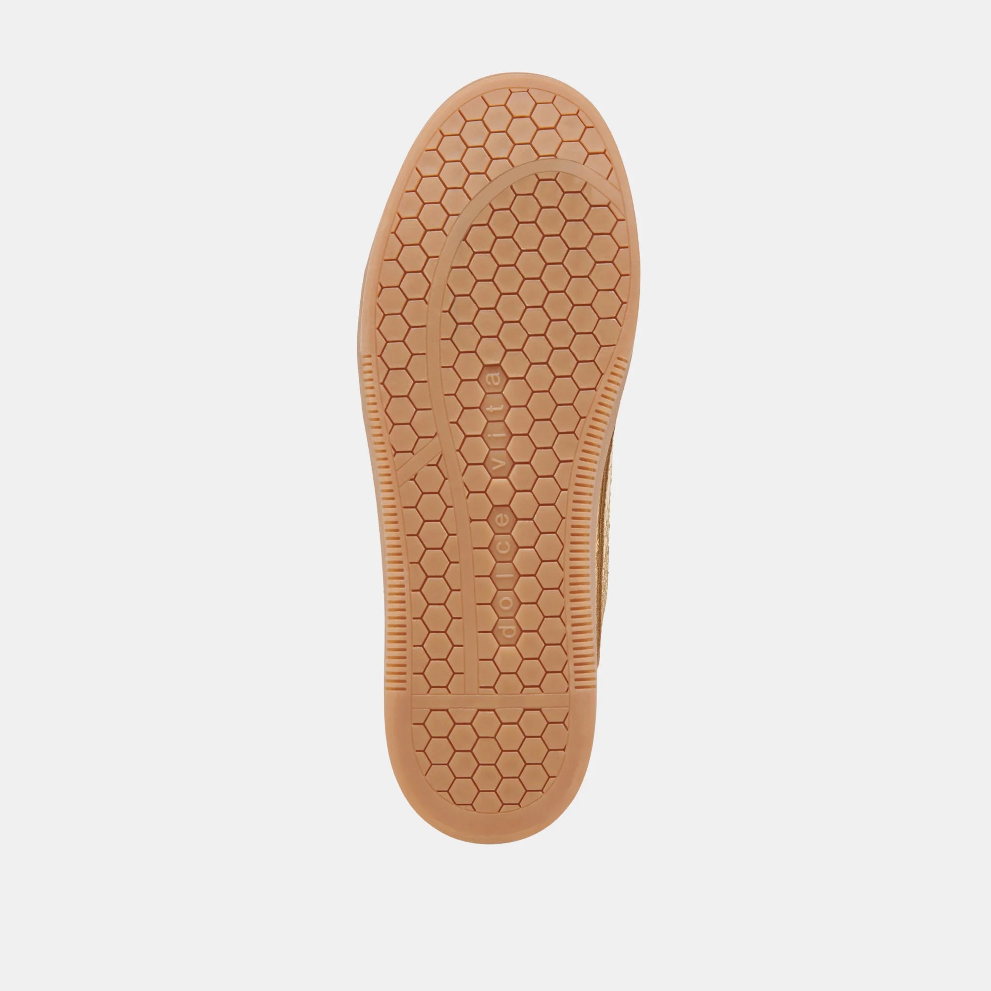Dolce Vita Notice Slide - Gold Leather