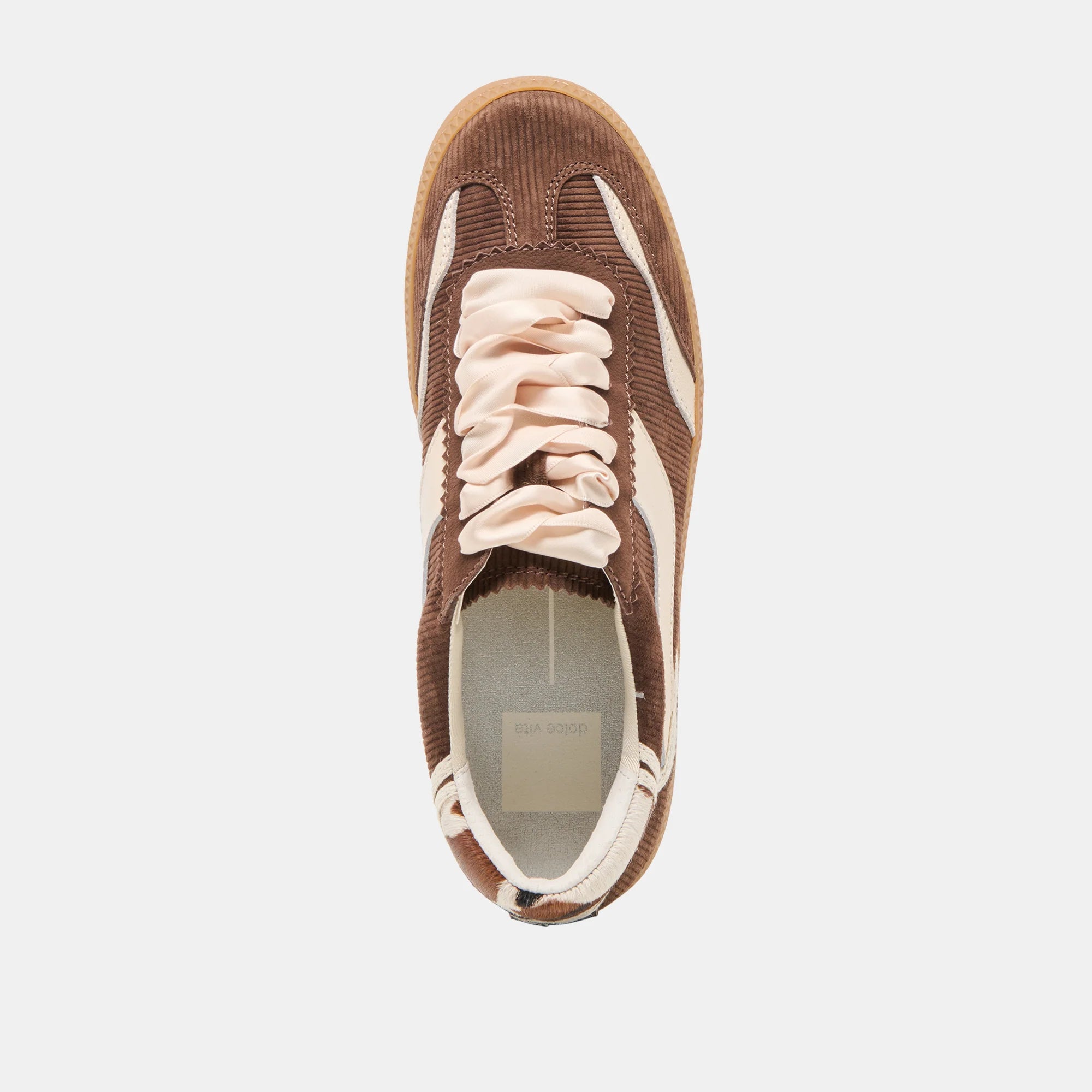 Dolce Vita Notice Sneakers - Chocolate Corduroy