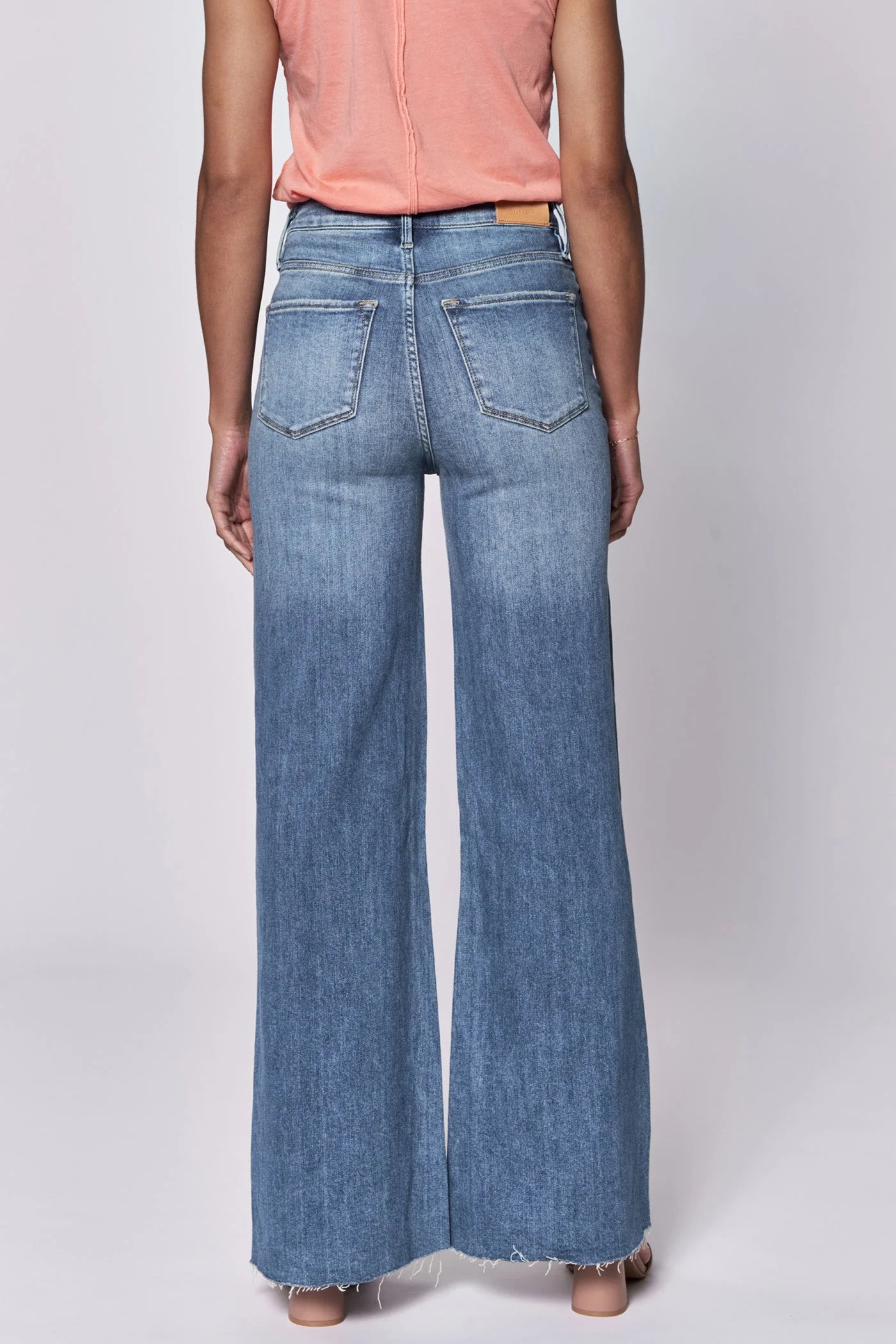 Fiona High Rise Wide Leg Jeans - Natal