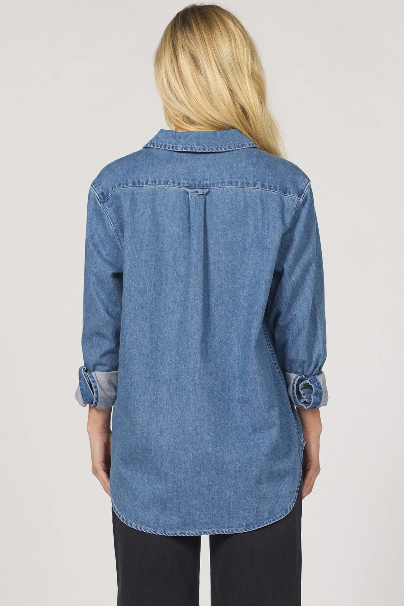 Galina Denim Top