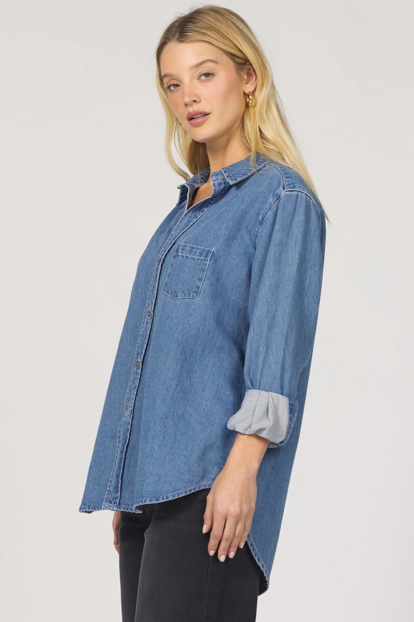 Galina Denim Top