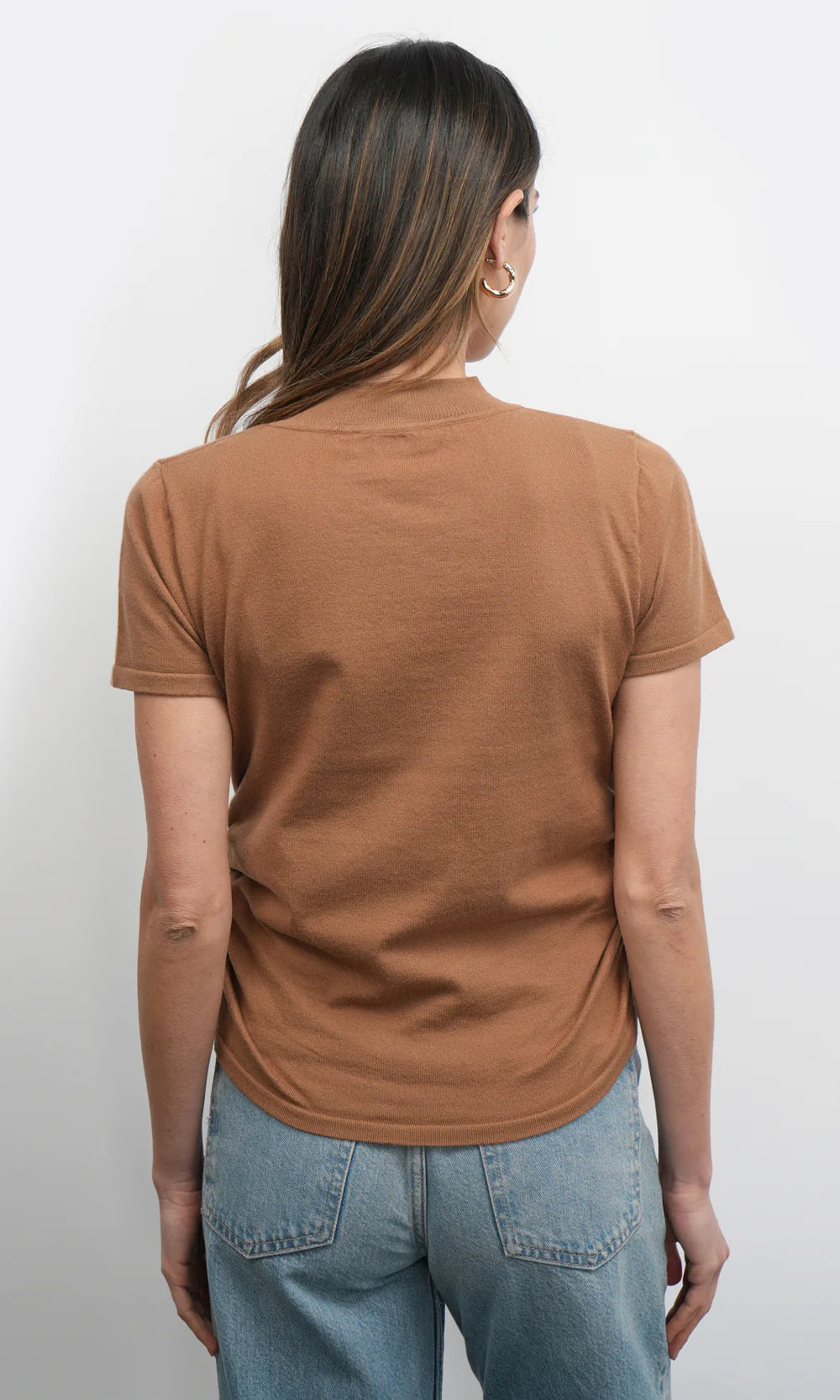 Darcy Ruched Knit Top