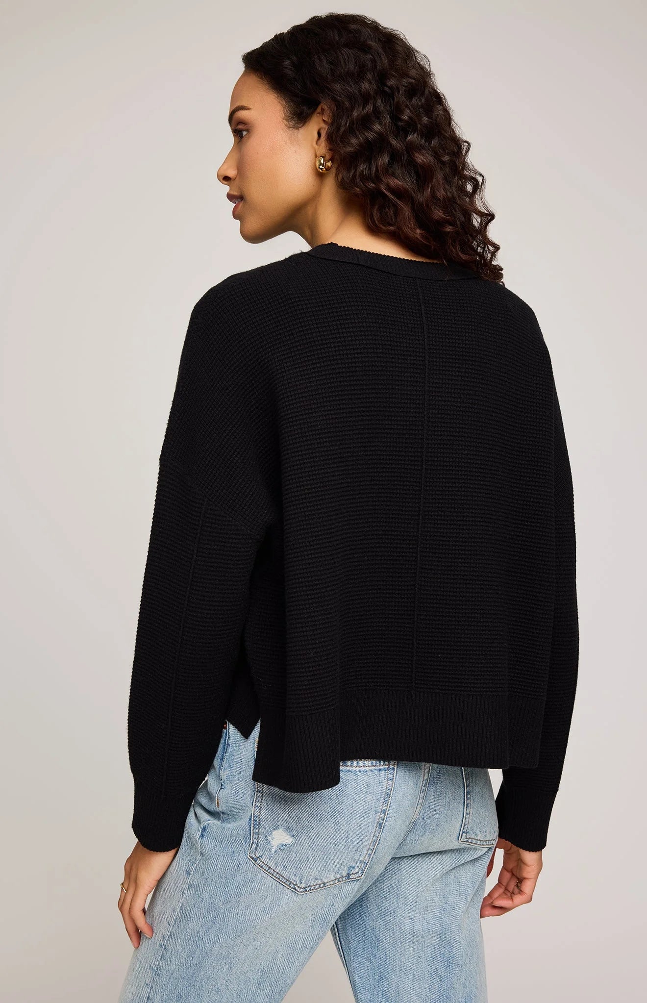 Axel Crewneck Sweater - Black