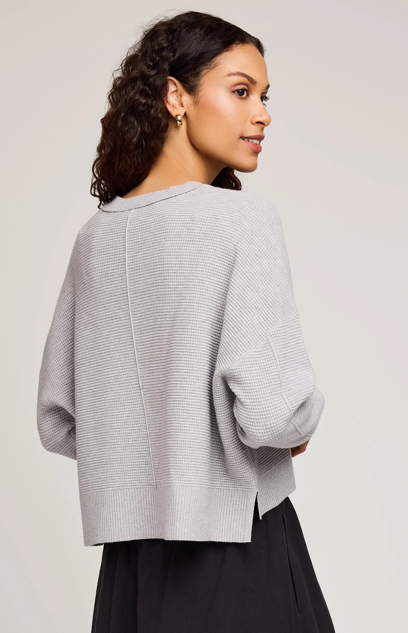 Axel Crewneck Sweater - Heather Ash