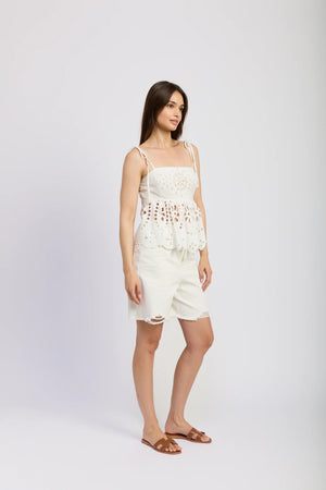 Courtney Top - White
