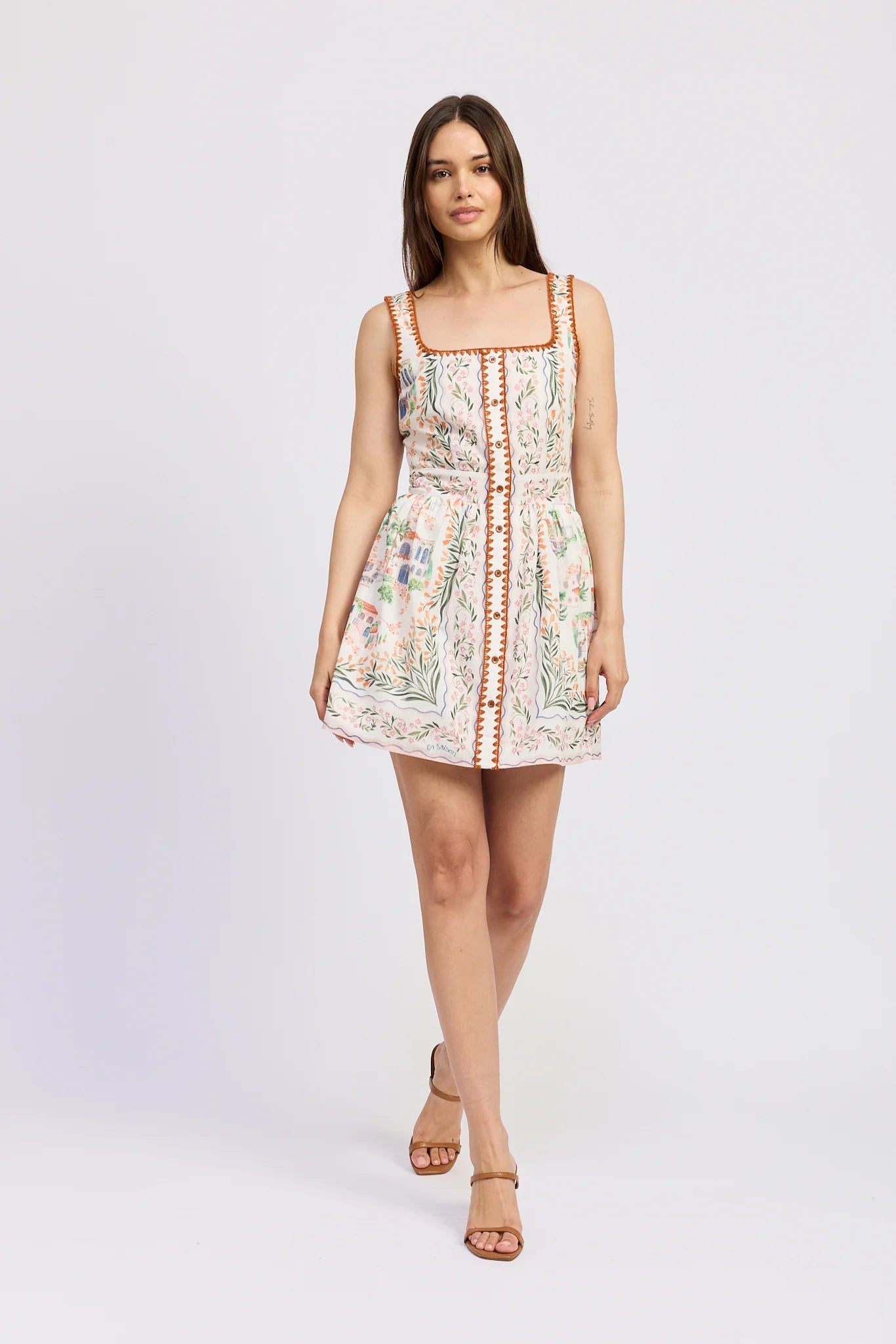 Alaia Scarf Mini Dress
