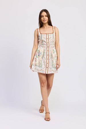 Alaia Scarf Mini Dress