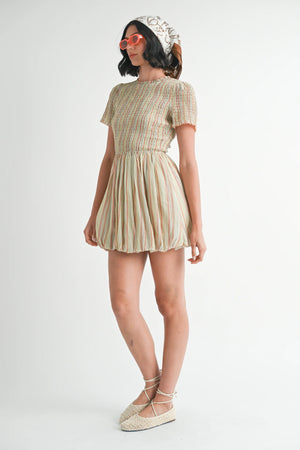 Leighton Bubble Mini Dress