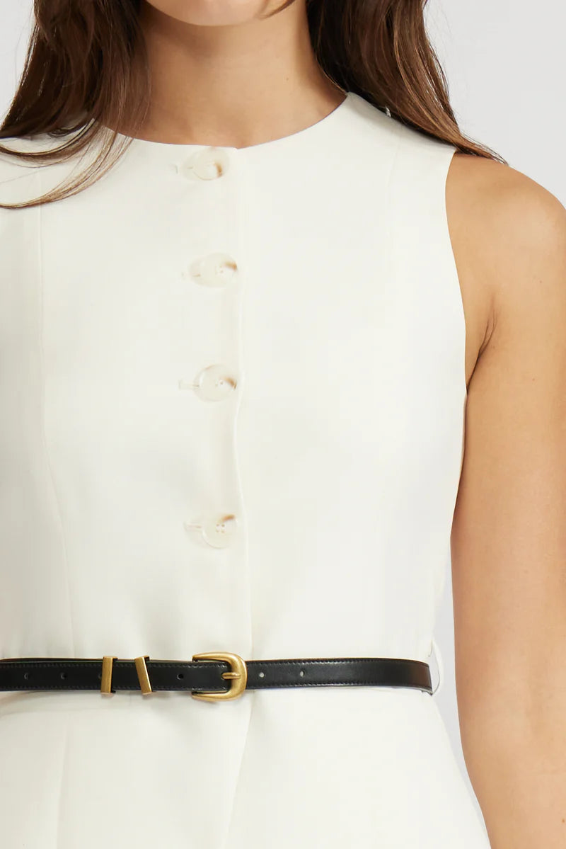 Anna Belted Vest Top