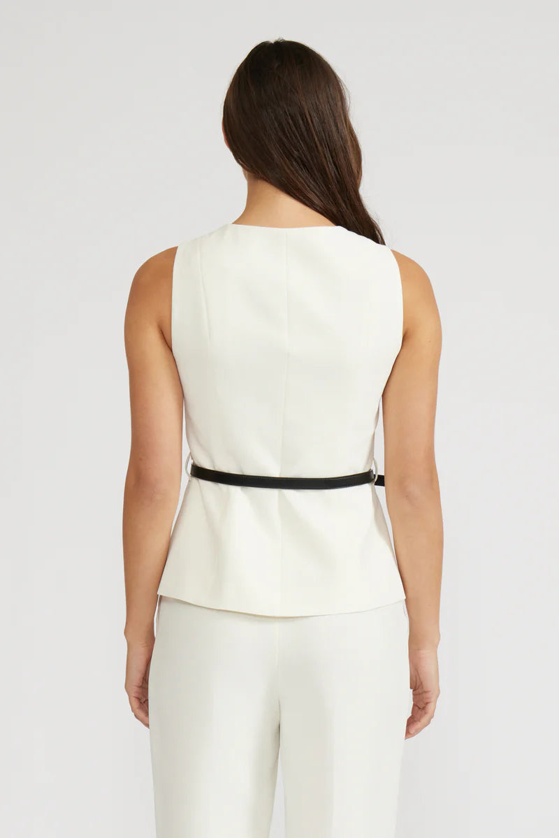 Anna Belted Vest Top