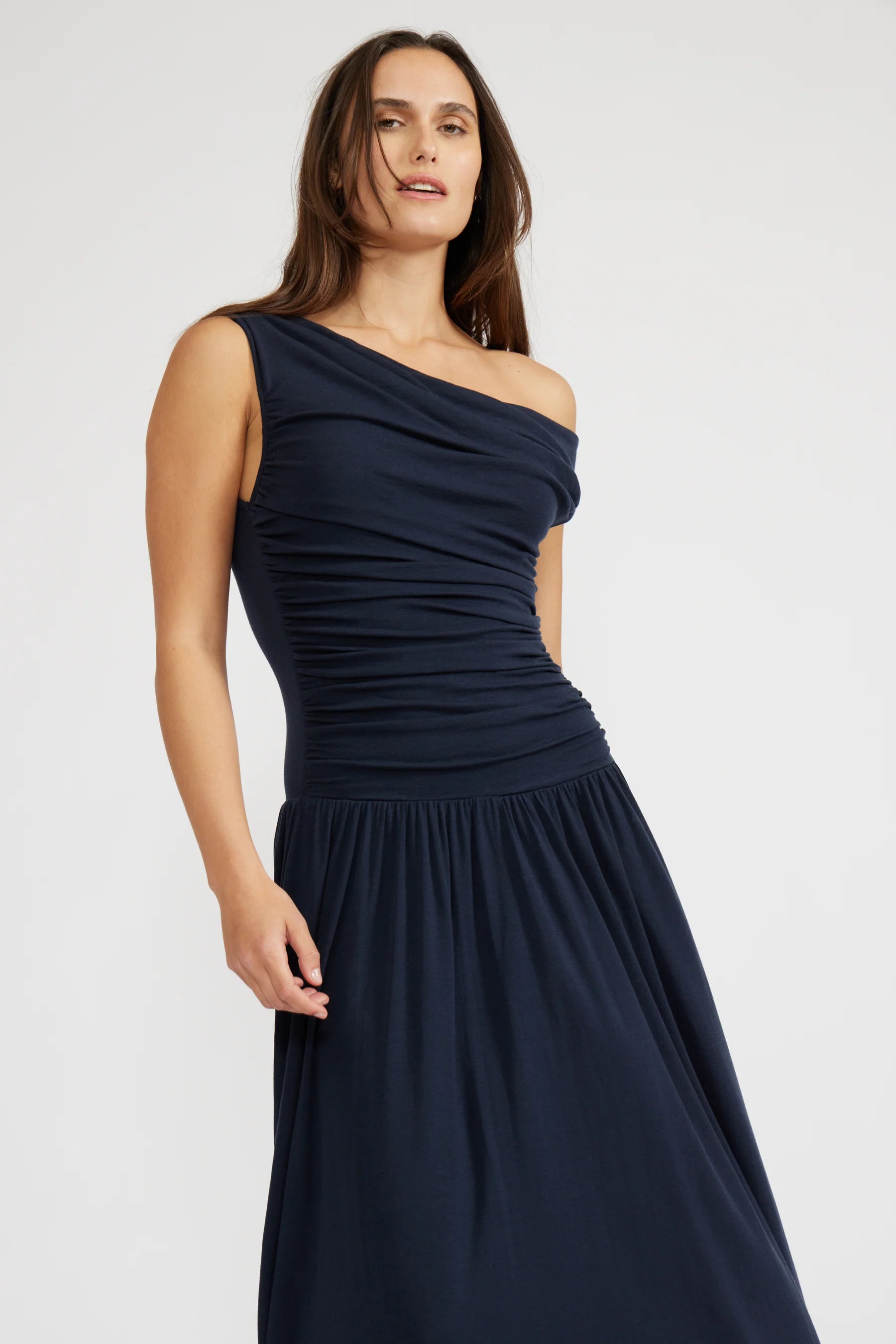 Larson Knit Maxi Dress - Navy