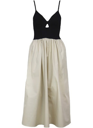 Madrid Mixed Media Dress