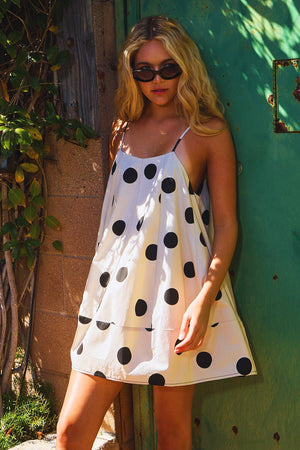 Perfect Polka Dot Mini Dress
