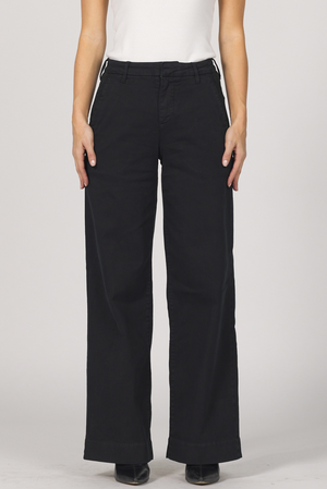 Brandy Straight Leg Pants - Black