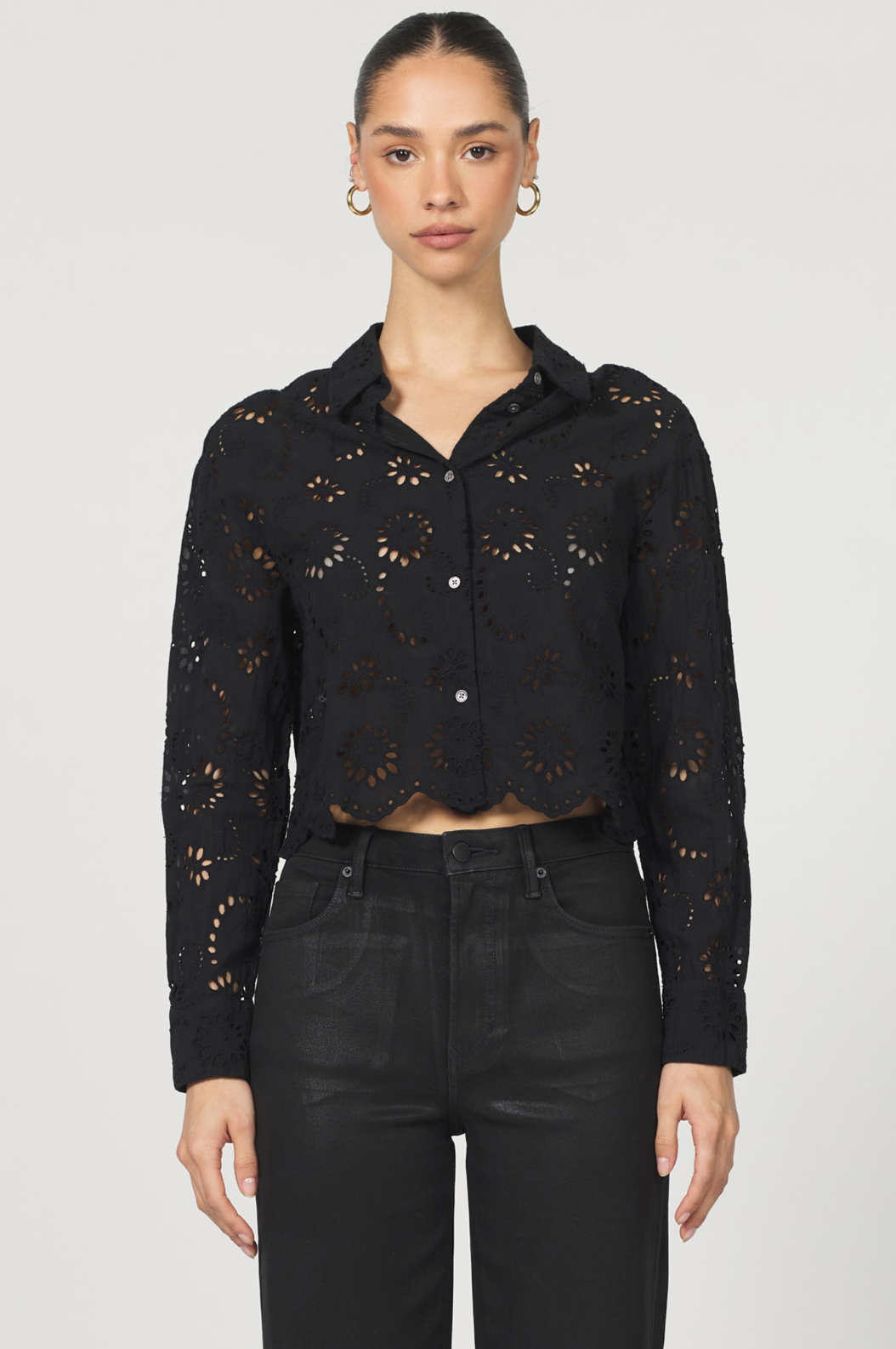 Miranda Eyelet Lace Top