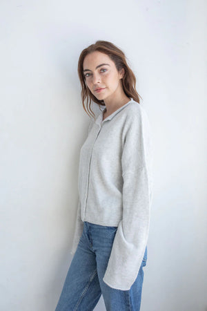 Piper Cardigan - Light Grey