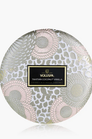 Voluspa 3 Wick Candle Tin - 12oz. (STORE PICK UP ONLY)