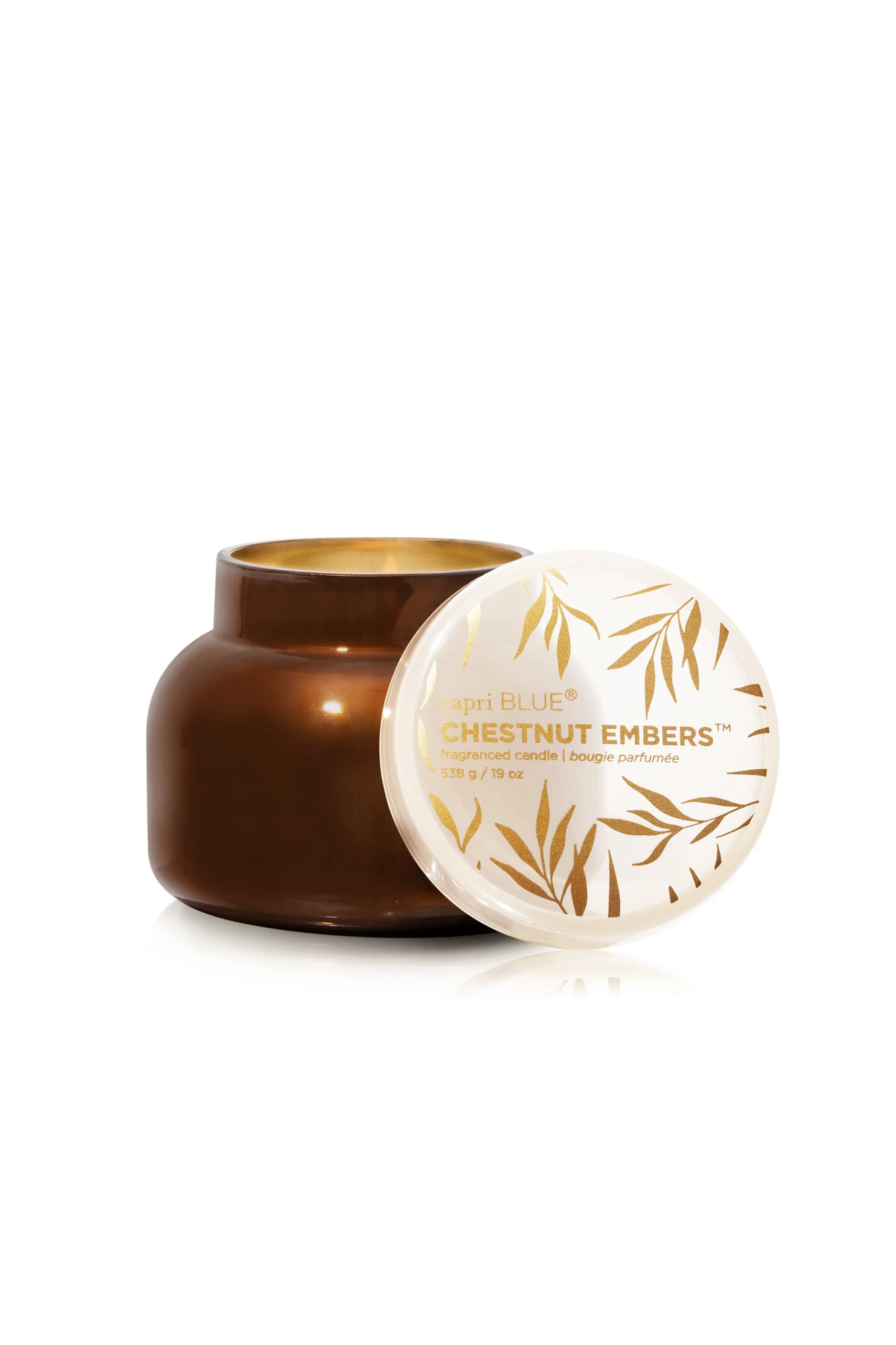 Capri Blue Autumn Glow Candle - Chestnut Embers