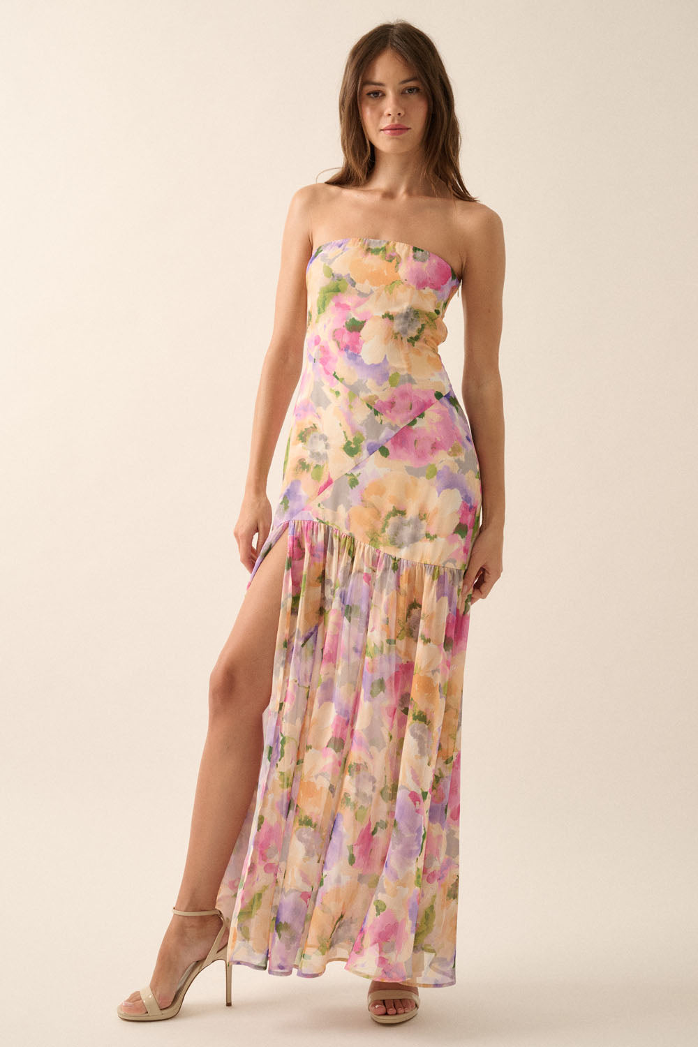 Charlotte Floral Maxi Dress