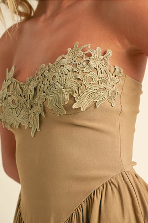 Sofia Lace Mini Dress
