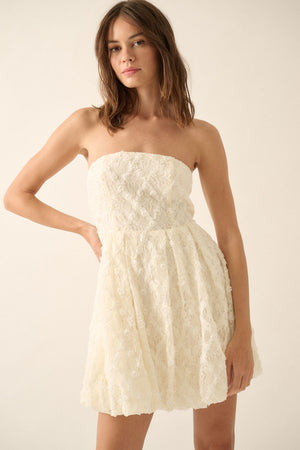 Olivia Floral Lace Mini Dress