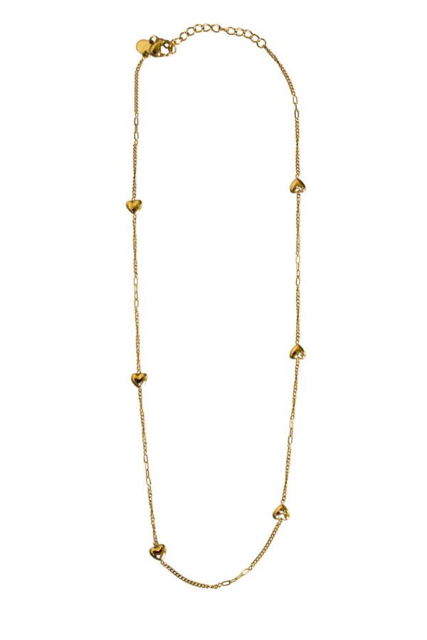 18K June Heart Necklace