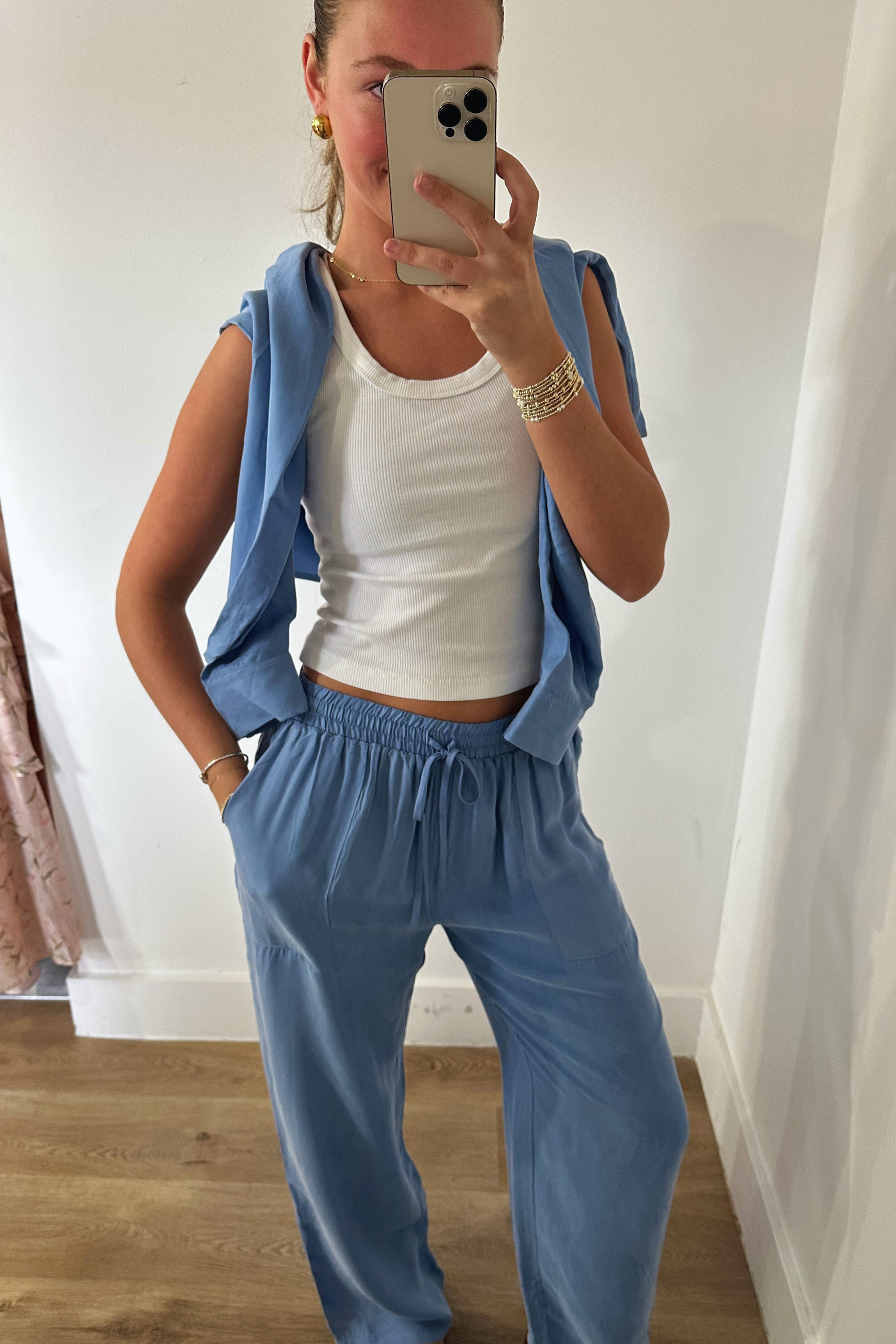 Grady Relaxed Pant - Periwinkle