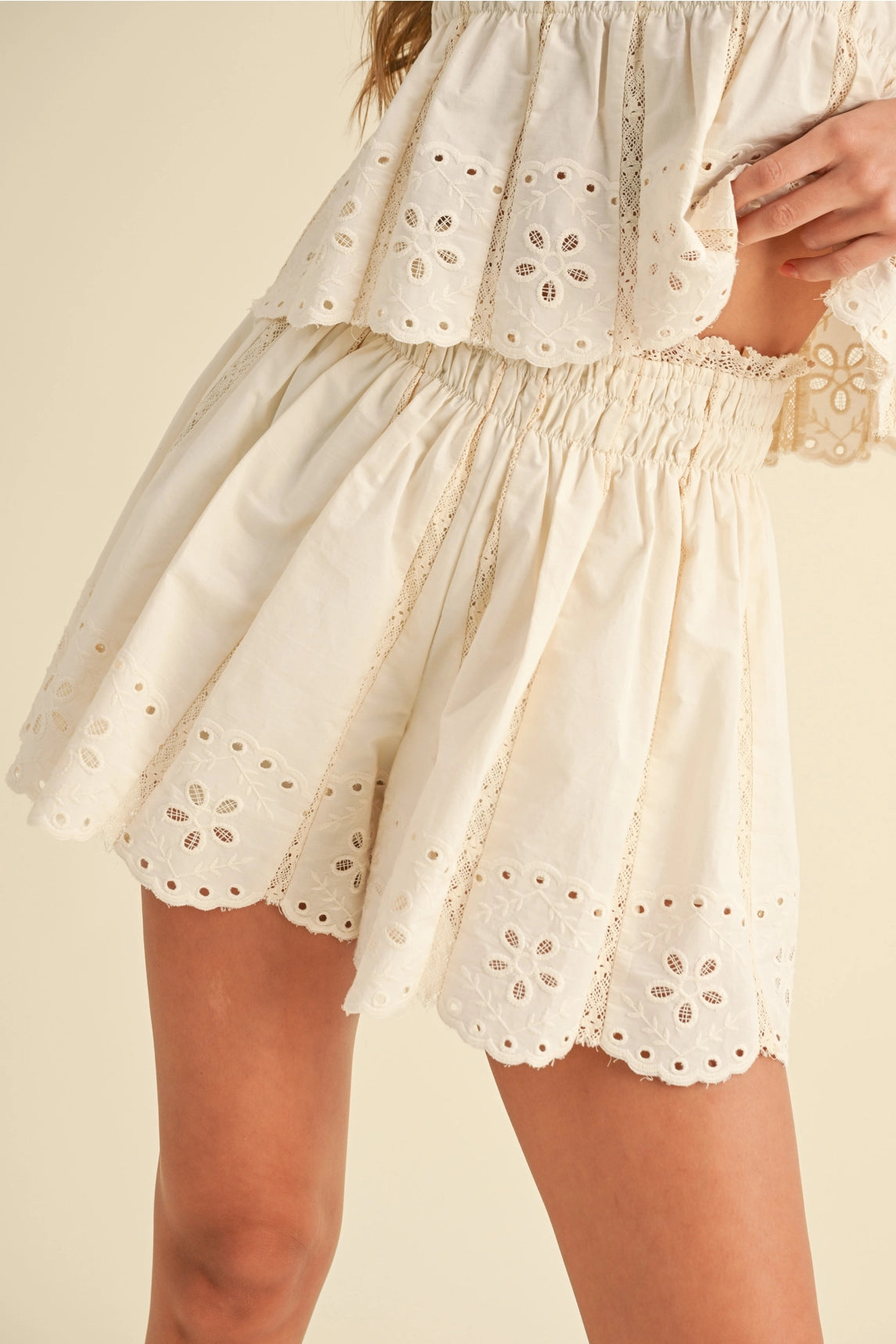 Embroidered Lace Set