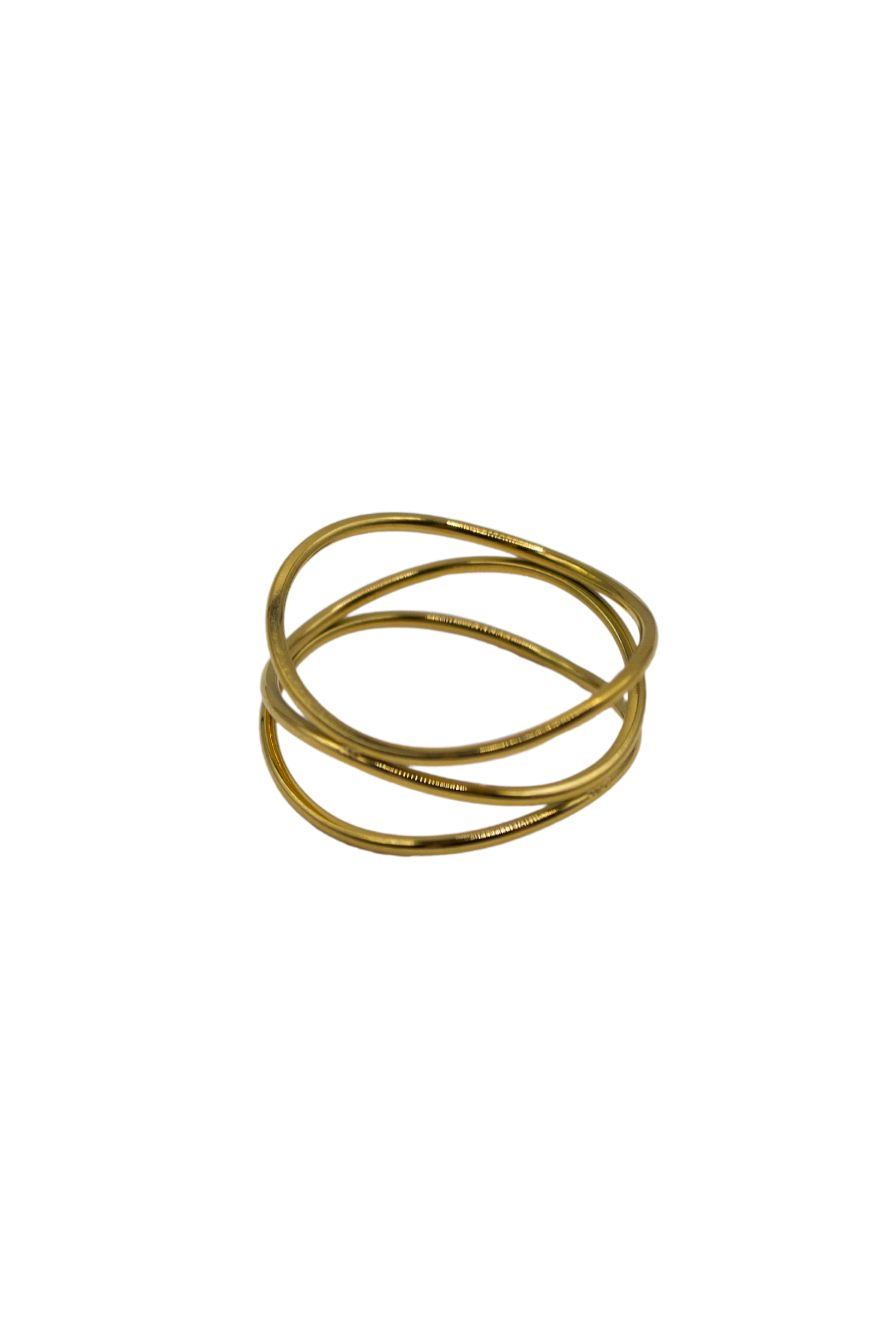 18K Clara Triple Band Ring