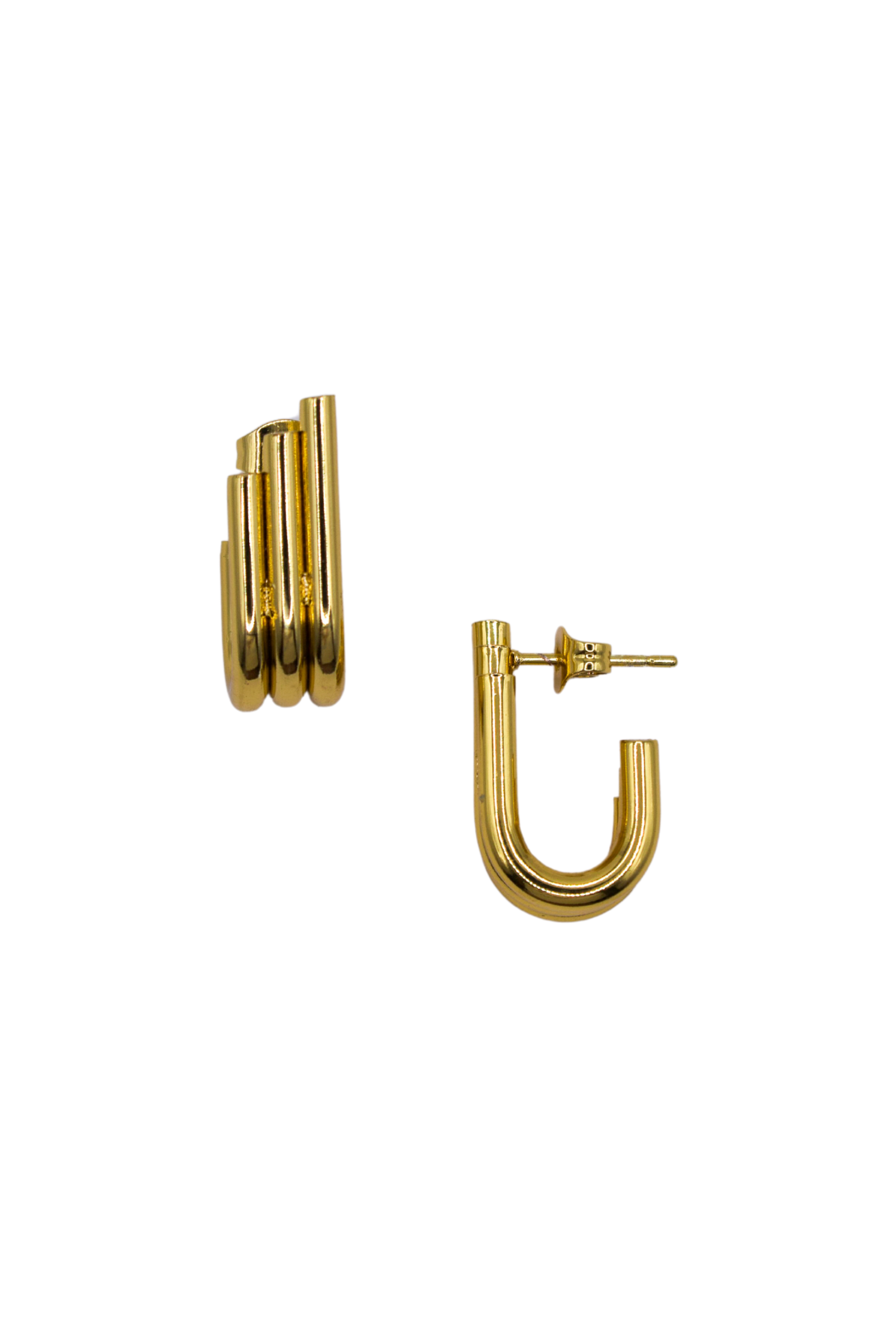 18K Zoey Triple Hoop Earrings