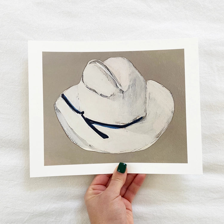 Cowboy Hat Print