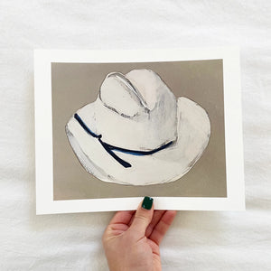 Cowboy Hat Print