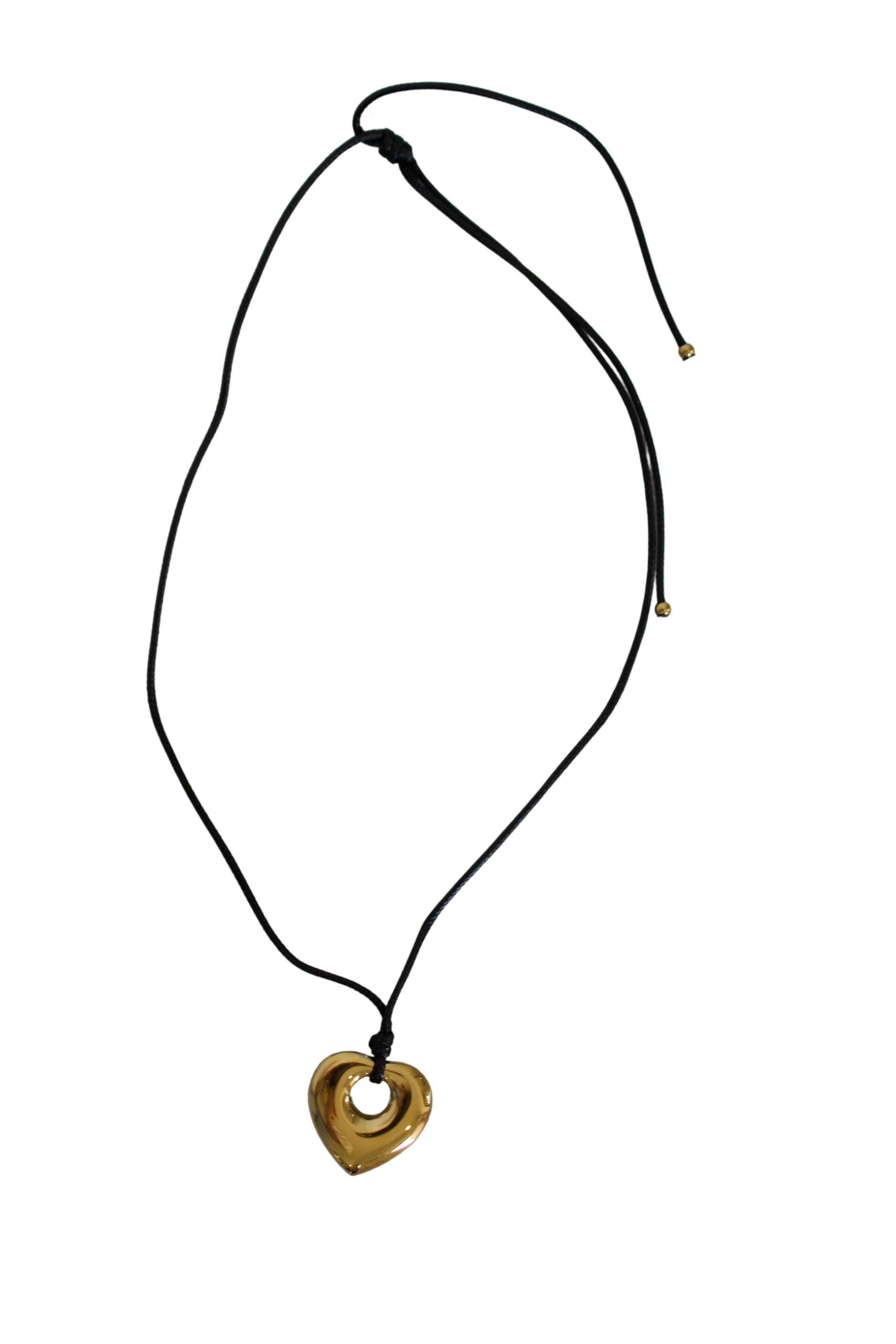 18K Hallie Heart Necklace