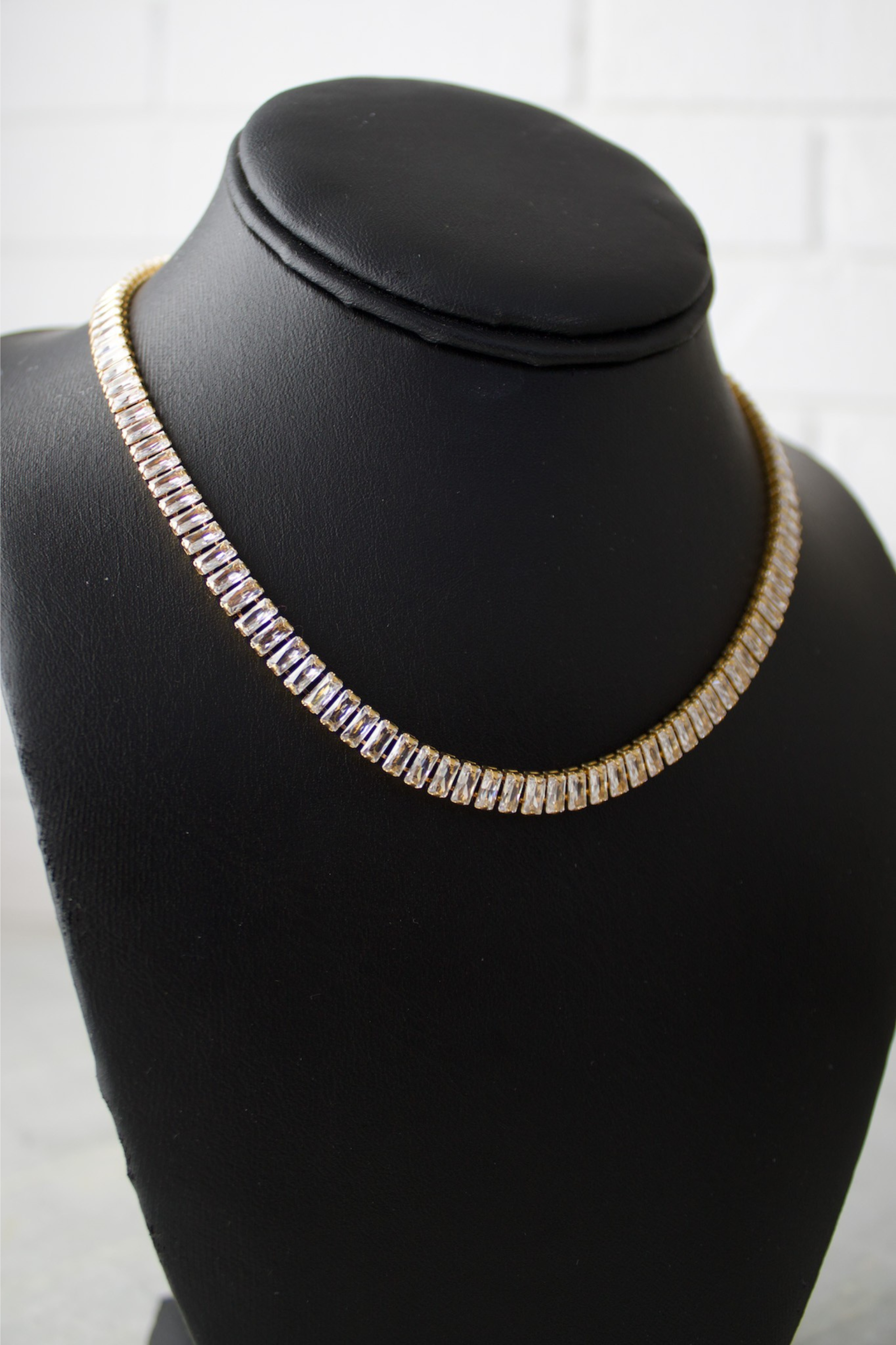 18K Tennis Necklace