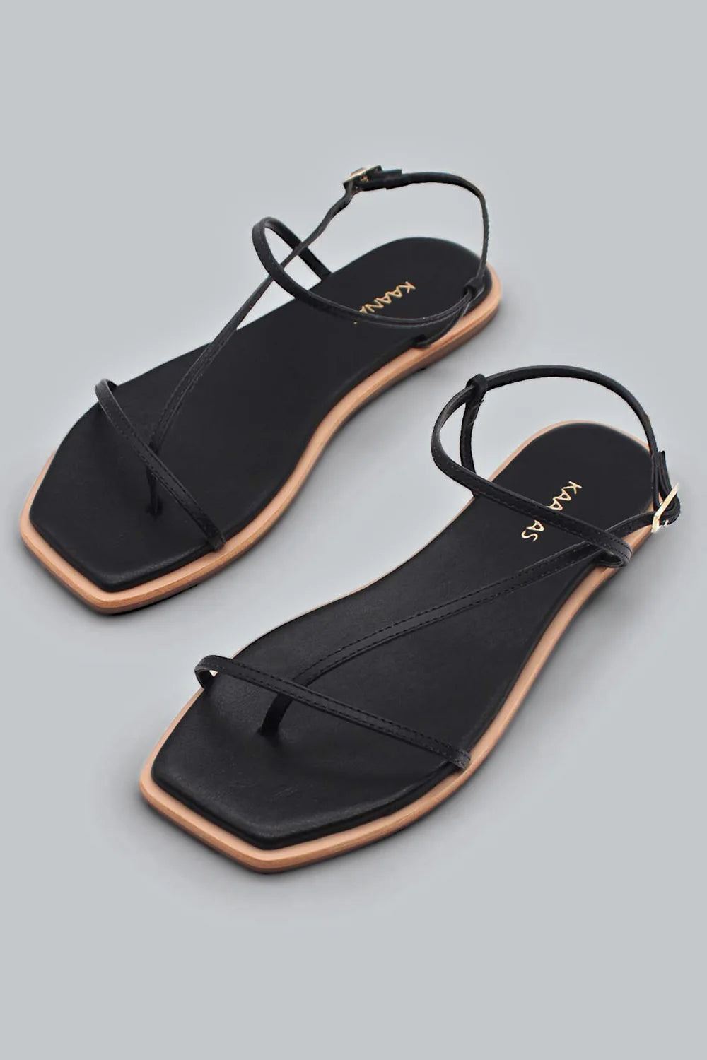 KAANAS Alayta Sandals - Black