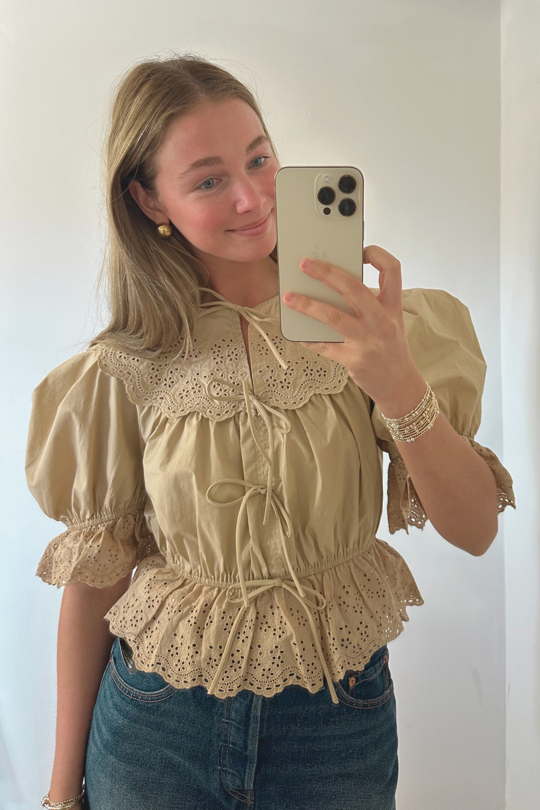 Emi Blouse - Natural