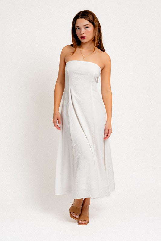 Tube Maxi Dress - White