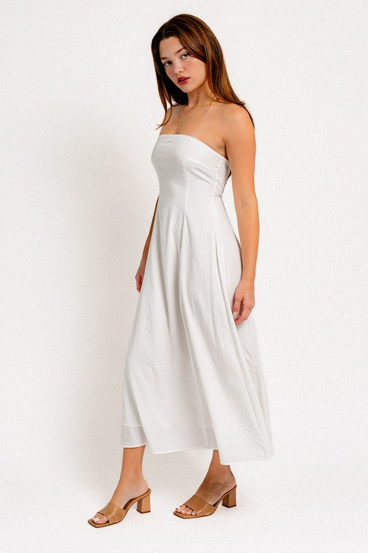 Tube Maxi Dress - White