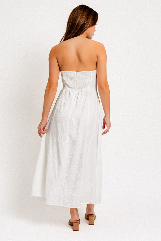 Tube Maxi Dress - White