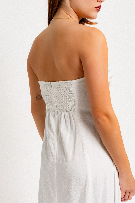 Tube Maxi Dress - White
