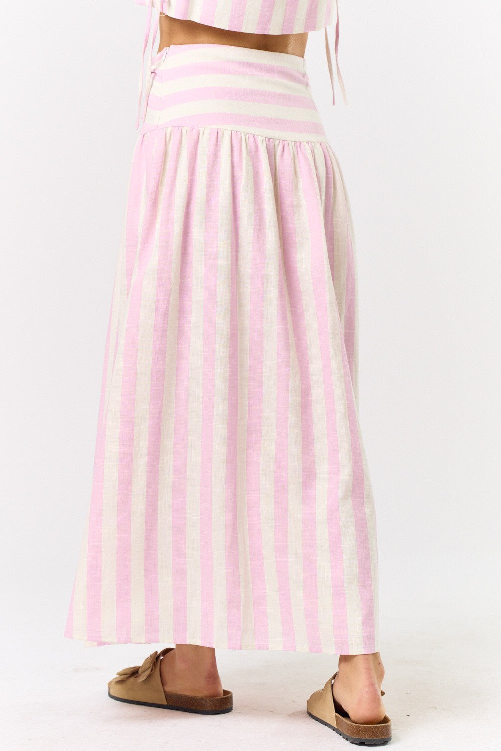 Striped Maxi Skirt