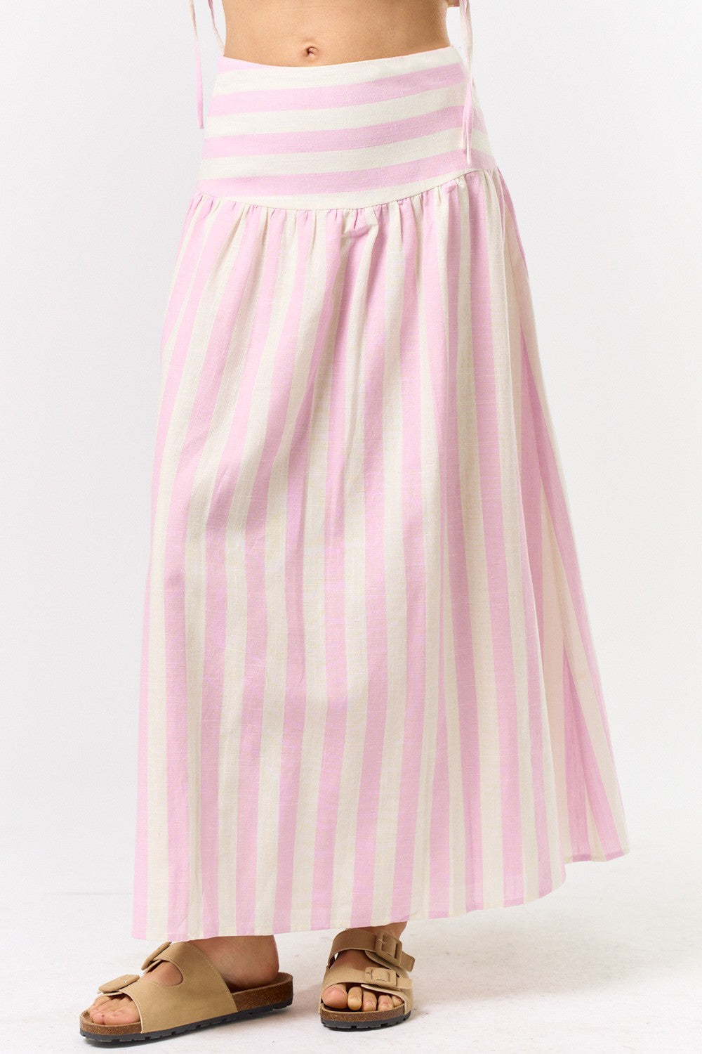 Striped Maxi Skirt